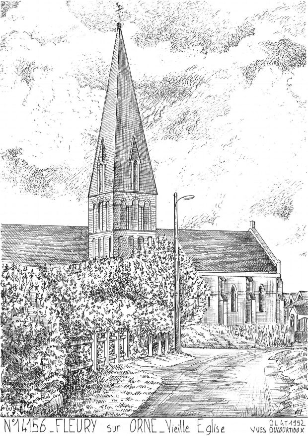 N 14156 - FLEURY SUR ORNE - vieille église